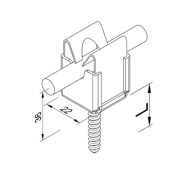 H02/45 Тримач Niro H02/45 Тримач Niro